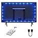 USB Striscia LED, Retroilluminazione LED TV 2.2M con 16 Colori e 4 Modalità, Striscia LED RGB USB alimentata con Telecomando adatto a HDTV da 40-60 Pollici, PC Monitor, Decorativa ecc.