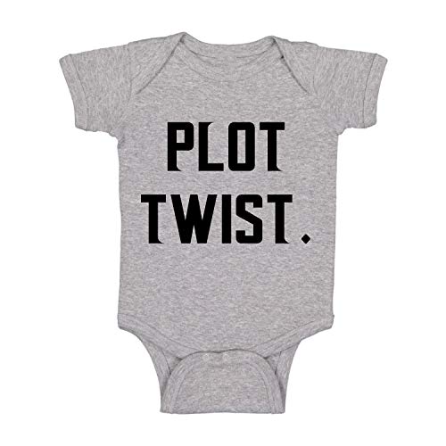 Image of Plot Twist - Funny Baby Essentials Bodysuit Romper - Baby Boy Clothes Newborn Girl Outfits