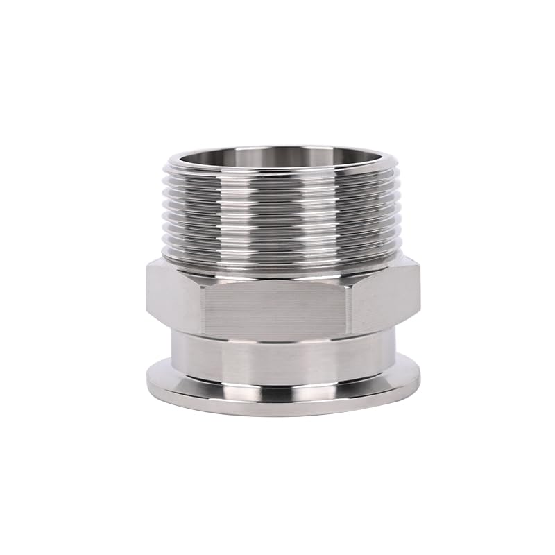 Raccord KF50 acier 304 hexagonal mâle BSPT avec finition Premium durable