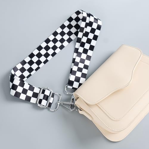 Image of chushui Silver Hardware Purse Strap,Replacement Crossbody Adjustable Shoulder Strap for Handbag Bag