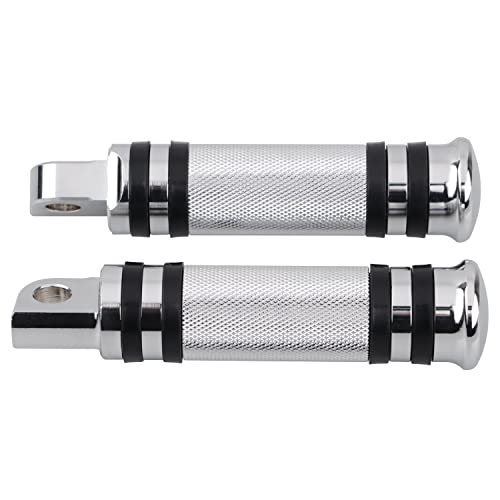 XMMT Chrome Billet Footpegs Passenger Foot Pegs Male Mount Footrest for Harley Sporster 883 1200 XL - Thumbnail 4