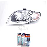 H7 Osram Original Line Halogen Scheinwerfer links für A4 (8E) Bj. 11/04- H7/H7 mit Motor