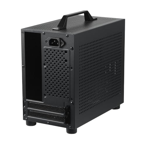 Gabinete Micro-ITX SKTC A1 Bloepum Negro miniatura 6