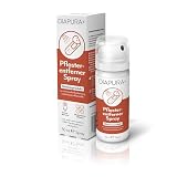 DIAPURA Pflasterentferner Spray: Pflasterlöser & Kleberentferner für Haut | entfernt Pflaster, Verbände, medizinische Tapes, Sensor-Patches & Stoma-Versorgungen | 360° Spray, alkoholfrei, 50 ml