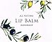 ZZYBIA Assorted Clear Lip Balm Label Sticker for Lip Balm Container Lip Balm Labels Paper Stickers 60pcs