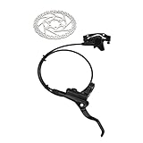 RiToEasysports Disc Brake, Double Piston Drive Oil Left Front Brake Road for Road Mountain