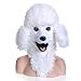 XIANGSHAN tocados de Animales Poderillo de Peluche Cabeza Cabeza de Cabeza Boca Mover Furry Animal Moving Jaw Headgear Regalo novedoso para Cosplay Carnival Disfraz Fiesta