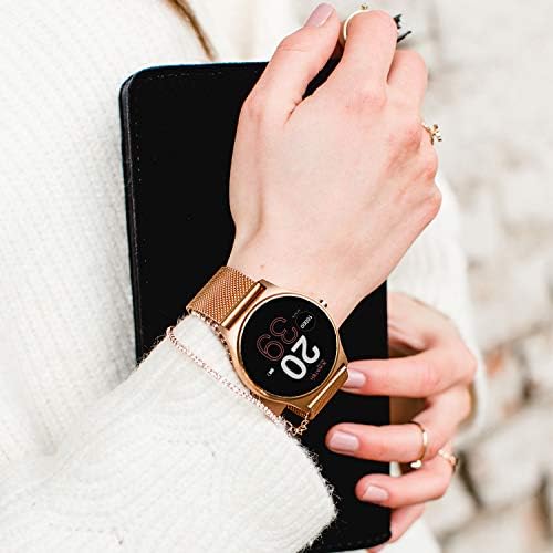 4. Bild von X-WATCH JOLI XW PRO Smartwatch-iOS-Schrittzähler Uhr Damen-Fitness 54029, Rosegold, mit Zeitanzeige