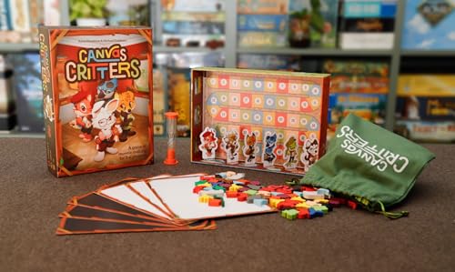 Canvas Critters – Juego de mesa creativo para toda la familia miniatura 2