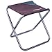 TRIWONDER Mini Tabouret de Camping Pliant Petit Siège Pliable Portable Mini Chaise Léger avec Sac de Transport pour Randonnée Jardin BBQ Plage Voayge Pêche (Marron)