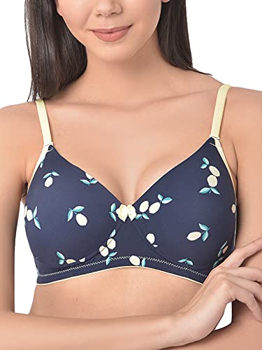 Image of Clovia Women's Padded Non-Wired Full Cup Floral Print Multiway T-Shirt Bra