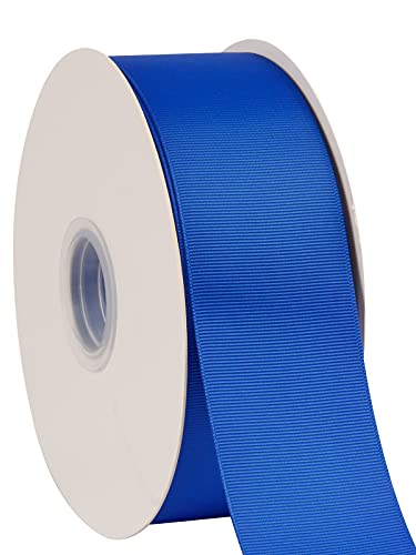 AVANAVA 50mm Wide Grosgrain Ribbon - 45 Meters, Ideal for Gift Wrapping Hair Bows, Home Decor, Flower Arrangement (352-Classic Blue) - Image 4