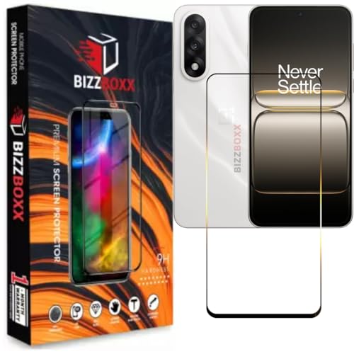Image of Compatible With OnePlus Nord 5 Tempered Glass Screen Protector Guard - HD Clarity, Shatterproof, Anti-Fingerprint Screen Guard (Nord 5-6.83 inch)|With Installation Kit - Pack of 1
