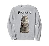 Photo Gallery gatto satanico con perline a croce felpa Photo Gallery gatto satanico con perline a croce felpa