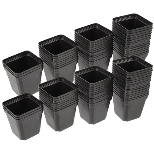ifundom 120pcs Drainage Germination Pots Durable Seedling Planters for Succulent Flower Planting Lightweight Nursery Pots for Home and Garden Use