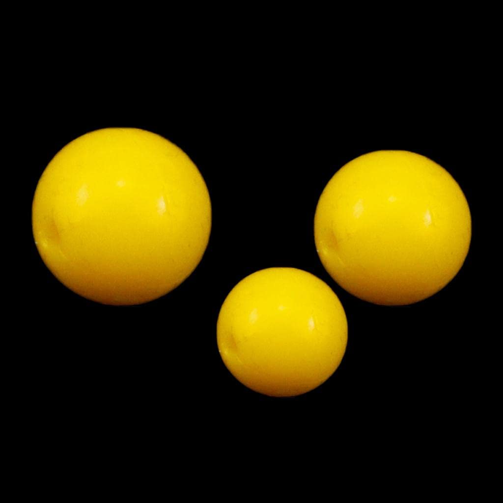 Lot de 100 appâts de pêche doux aromatisés au maïs – Jaune S