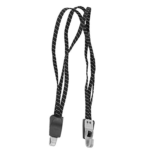 XINTUON Cuerda elástica para equipaje de bicicleta, cuerda elástica para gancho de caravana Cover