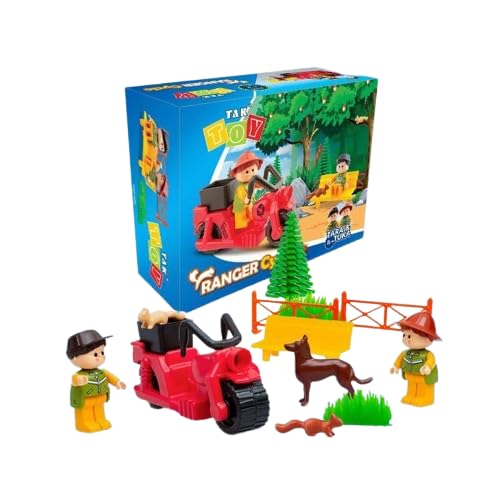 Ranger Cycle Playset for Children, Educational Building Toys