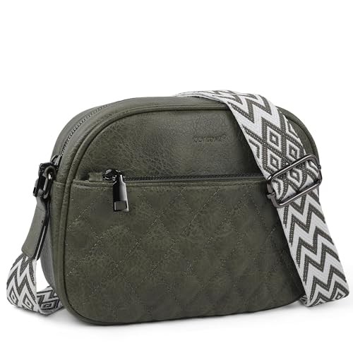 TANTOMI Small Crossbody Bags for Women Vegan Leather Travel Purse