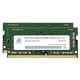 Adamanta 16GB (2x8GB) Compatible for Dell Alienware, G-Series, Inspiron, Latitude, Optiplex, Precision, Vostro & XPS DDR4 3200MHz PC4-25600 SODIMM 1Rx8 CL22 1.2v Laptop RAM Upgrade P/N: SNPKRVFXC/8G