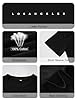Xnova Men's T-Shirts Relaxed Fit Heavyweight with Letter Printed, Casual Short Sleeve Tee Crew Neck Cotton Tops (LosAngeles-Black, XXL) #4