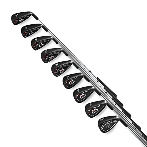 MAZEL 9PCS Steel Iron Set