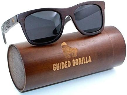 Bamboo Sunglasses- Floating 100% Polarized Wayfarer Sunglasses + Case