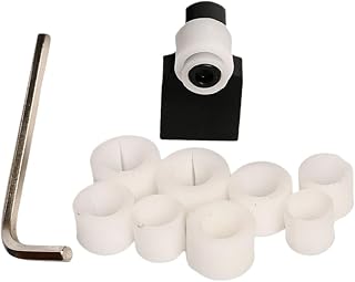 HAPINARY 10pcs Micro Jewelry Equipment Tools Micro-Set Ring Fixture Jewelry Tools Kit Made of Metal Lightweight and Easy to Carry for DIY Crafts Making