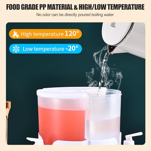 Distributeur de boissons avec support 3 grilles couvercle robinet - 8
