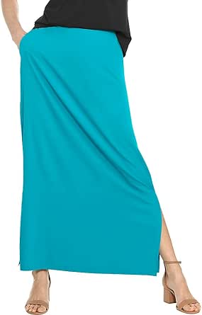 Coolibar Women's Fabyan Maxi Skirt - UPF 50+ Sun Protective, Flowy A-Line - View #5