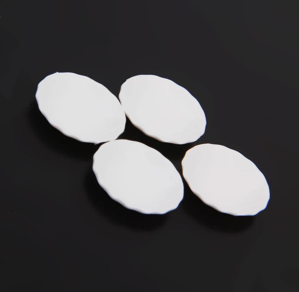 MYADDICTION 4Pcs 1/12 Dollhouse Miniature White Round Dishes Plate Tableware Decor (B0D4F5T56D) Amazon Price History, Amazon Price Tracker