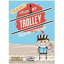Skybound Entertainment Trial by Trolley Vacation Expansion - Skybound, Party Game of Moral Dilemmas & Trolley Murder, Ages 14+, 3-13 Players,