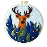 Facile à utiliser : y compris le feutrage à l'aiguille, facile à faire soi-même, facile à intégrer dans n'importe quel élément d'artisanat ou de passe-temps