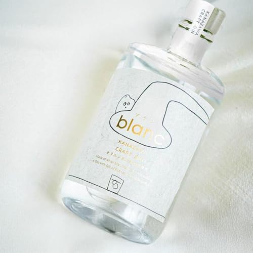 [金沢クラフトジン]blanc ブラン[お米のジン] 500ml 1本