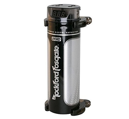 Rockford RFC2D 2 Farad Hybrid Digital Capacitor Rockford RFC2D 2 Farad Hybrid Digital Capacitor