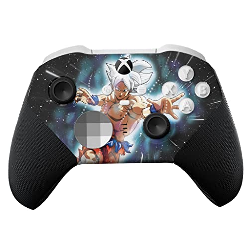 DreamController Gokku Ultra Instinct X-box Elite Controller Series 2 Core Limited Edition Custom Elite Core Controller for X-box One/Series X/S Advanced HydroDip Paint Technology(Not Just a Skin)