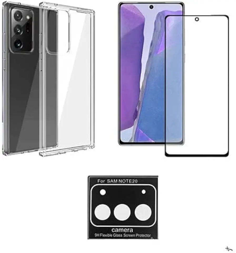 Capa Capinha Samsung Galaxy Note 20 6.7 + Pelicula Gel Nano +pelicula Camera - (C7COMPANY)