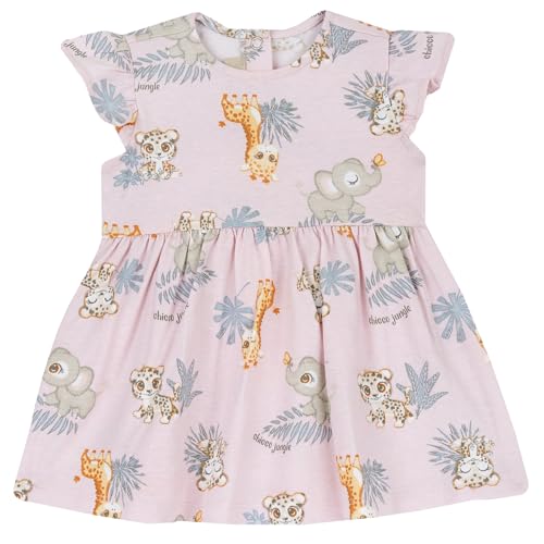 Robe bébé fille facile à enfiler avec boutons en coton lavable Chicco 0-24 mois
