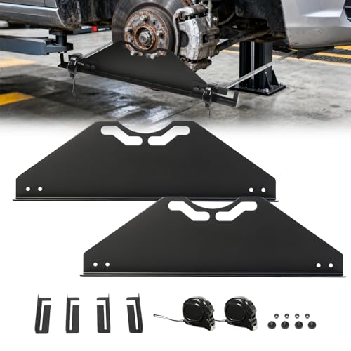 ACLONG Wheel Alignment Tool with 2 Measuring Tapes, Heavy-Duty Steel