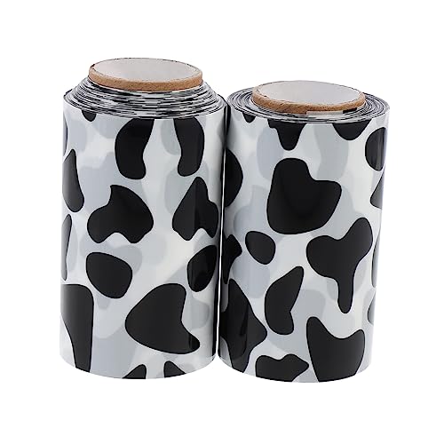 SUPVOX Mousse Rims Decorations Cake Surrounding Edges Cow Pattern for Party Dessert Decor