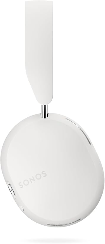 Sonos Ace | Gürültü Engelleyici Kablosuz Kulaklık, Bluetooth, 30 Saat Batarya Ömrü, Spatial Audio, Dolby Atmos, Dinamik Baş Takibi - Beyaz