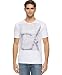 Calvin Klein Jeans Men's Marl Print V-Neck T-Shirt