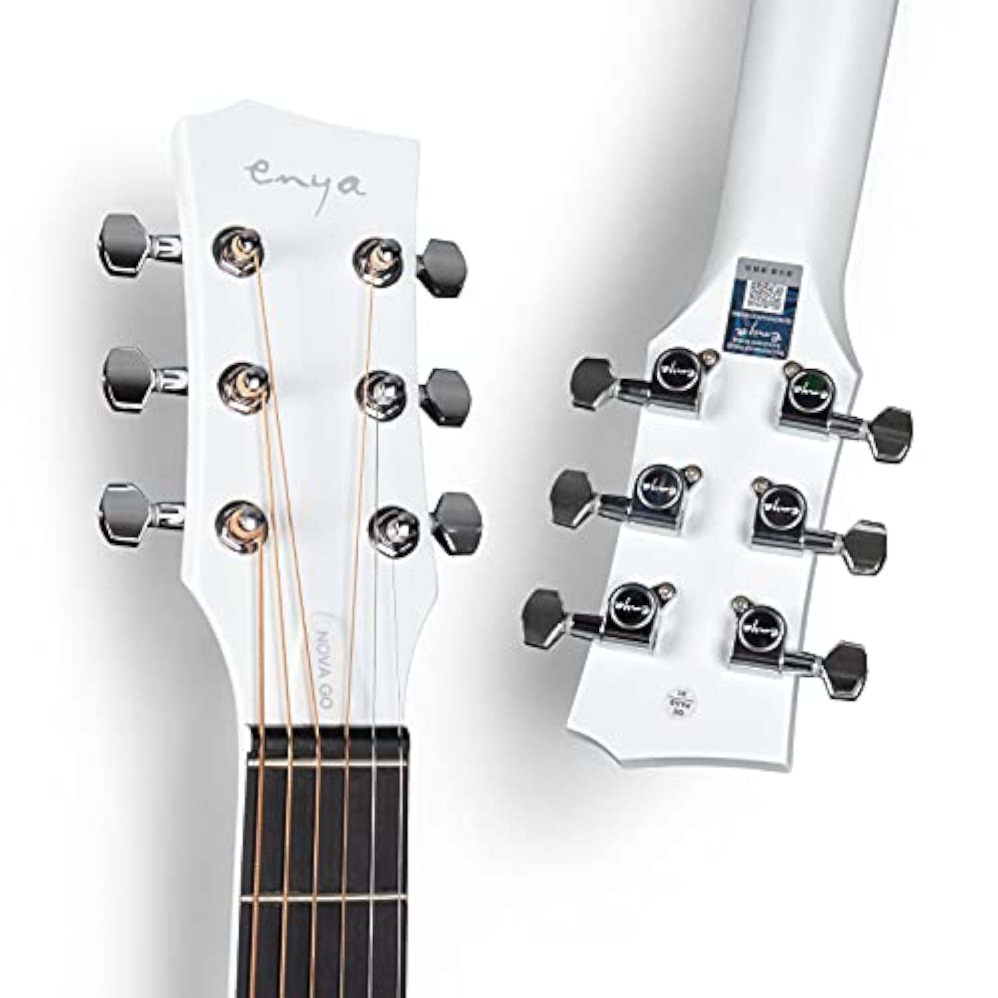 Nova Go Carbon Fiber Acoustic Guitar, 1/2 Size