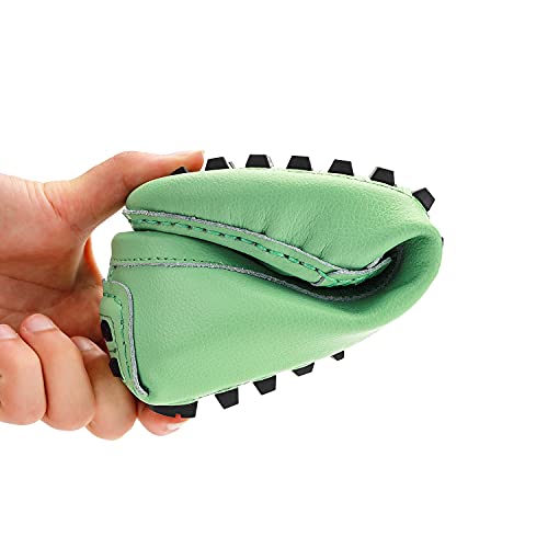 Beauseen Mint Green Penny Loafers For Women Size 9.5 Genuine Leather Women's Driving Loafers,9.5 Us #TOP7