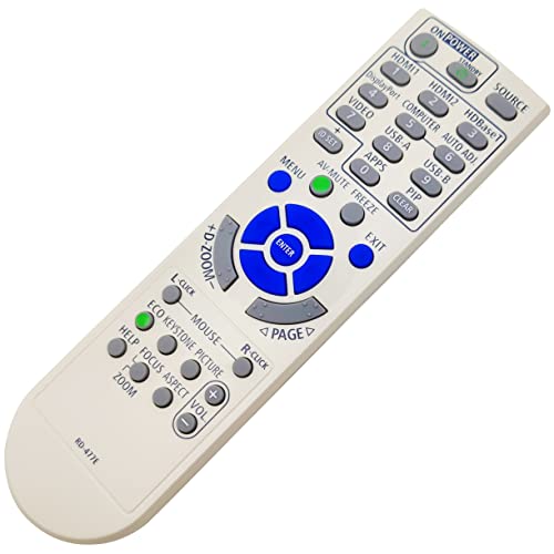 Leankle Remote Controller 7N901171 for Projectors NEC NP-MC302X, MC302XG, MC332W, MC332WG, MC342X, MC342XG, MC372X, MC372XG - Image 2