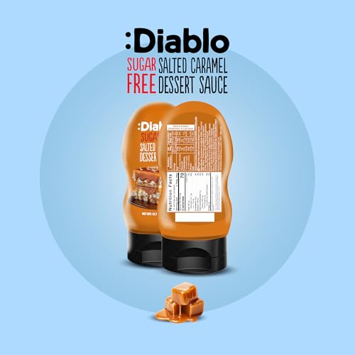 image for Diablo Sugar Free Salted Caramel Dessert Sauce – Belgian Premium Cof