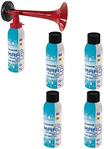 Party Popper 1 Marco Compressed Air Fanfare 4 Marco Refill Clips -- Not Cheap china Product --- Gas Horn Gaströte