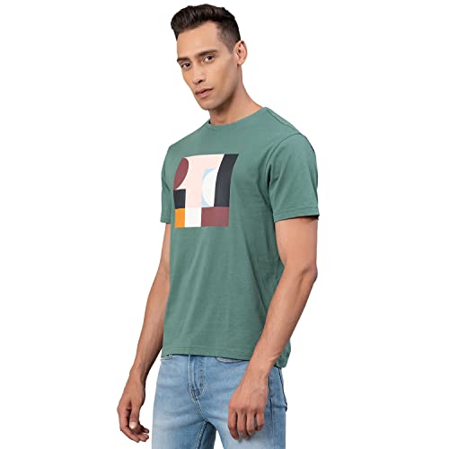 Image of Red Tape Round Neck T-Shirt for Men | Comfortable & Breathable
