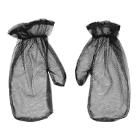 Tokaneit Mückenschutzhandschuhe,Anti Mücken Insektenresistente Handschutz,Netzhandschuhe,Mesh Handschuhe zum Handschutz,Strapazierfähige Handschuhe Angeln,für Camping,Wandern 1 Paar