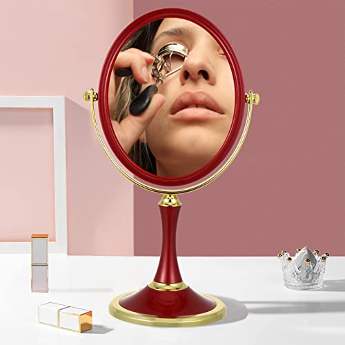 Espejo de Maquillaje Doble Faz Rotatorio LIFKOME miniatura 4